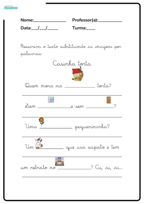 Atividades de Produção de Texto 2º Ano para Imprimir (PDF) — p10 | Atividades Educação Infantil (ensinoja.com.br)