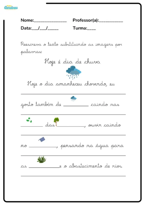 Atividades de Produção de Texto 2º Ano para Imprimir (PDF) — p11 | Atividades Educação Infantil (ensinoja.com.br)