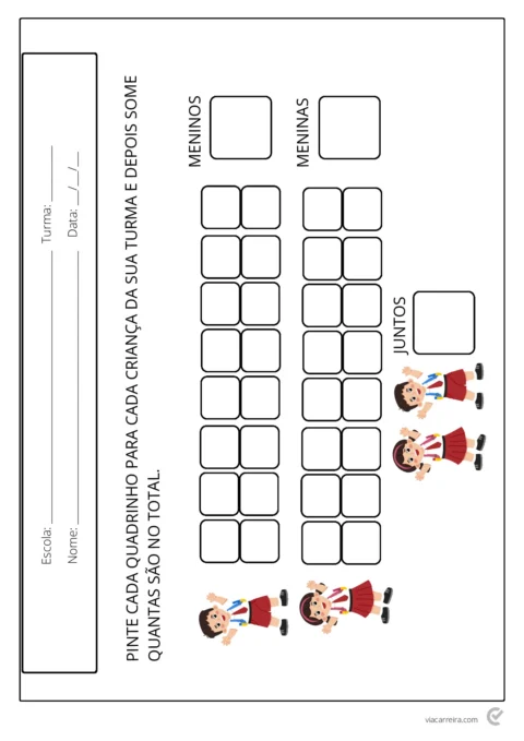 Atividades de Volta às Aulas 1º Ano para Imprimir (PDF) — p7 | Atividades Educação Infantil (ensinoja.com.br)
