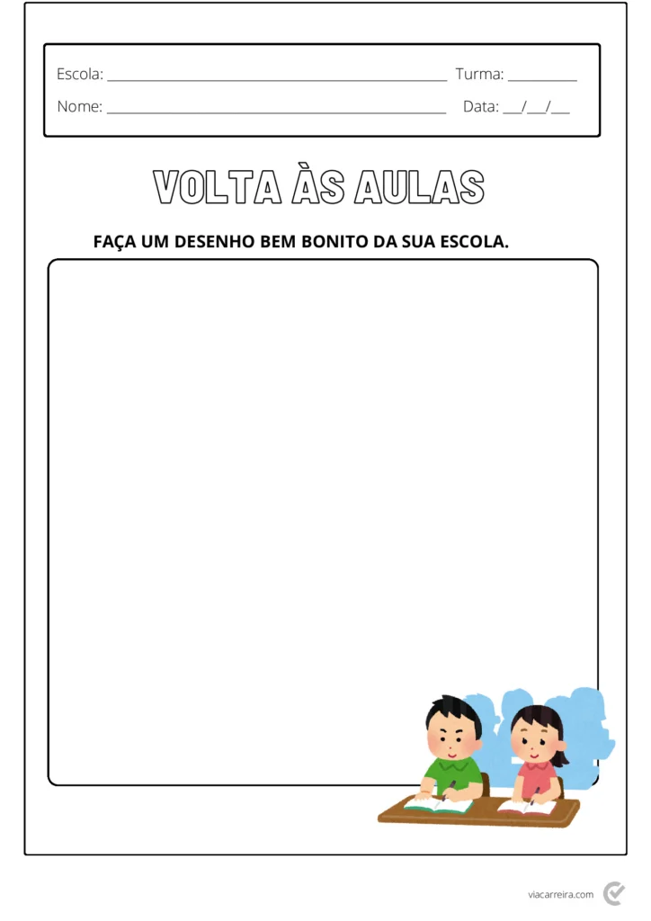 Atividades de Volta às Aulas 1º Ano para Imprimir (PDF) — p10 | Atividades Educação Infantil (ensinoja.com.br)