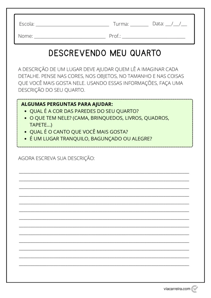 Atividades Produção Textual 1º Ano: Imprimir (PDF) — p8 | Atividades Educação Infantil (ensinoja.com.br)