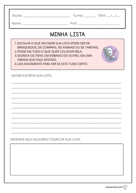 Atividades Produção Textual 1º Ano: Imprimir (PDF) — p12 | Atividades Educação Infantil (ensinoja.com.br)