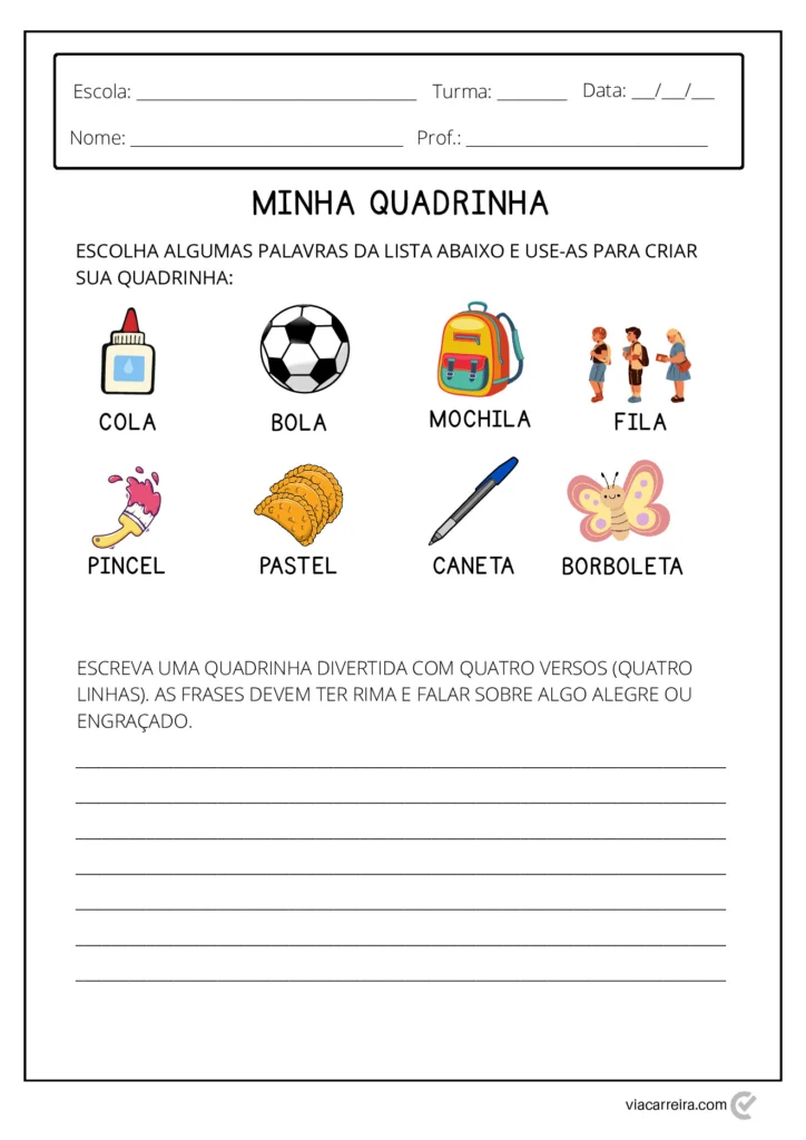 Atividades Produção Textual 1º Ano: Imprimir (PDF) — p14 | Atividades Educação Infantil (ensinoja.com.br)