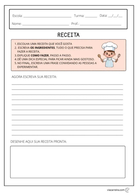Atividades Produção Textual 1º Ano: Imprimir (PDF) — p15 | Atividades Educação Infantil (ensinoja.com.br)