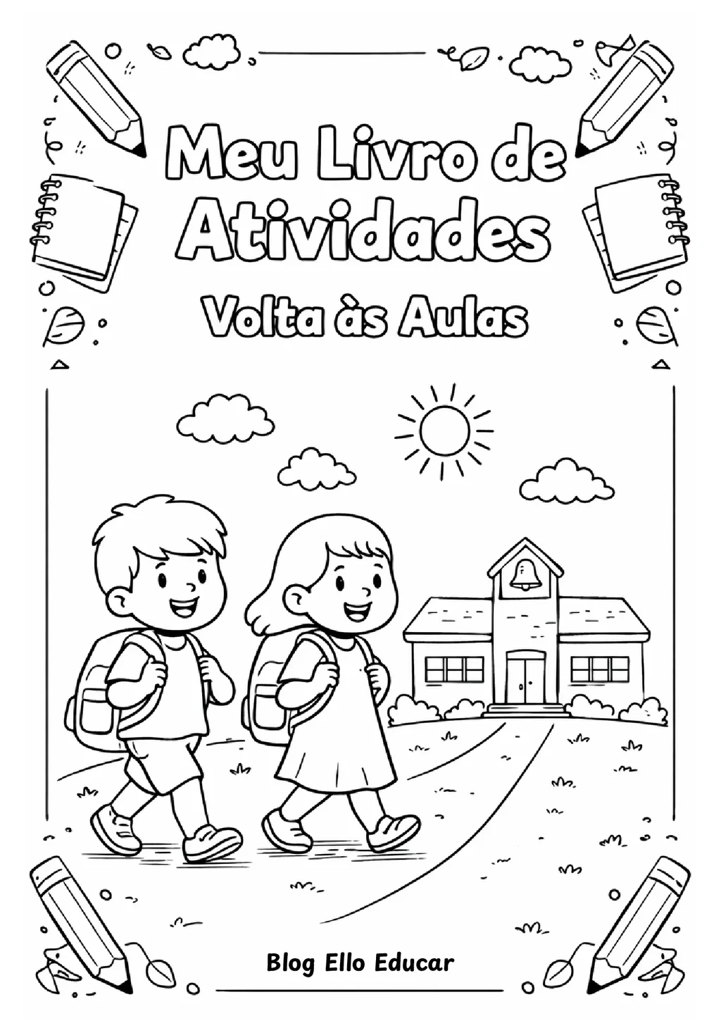 Atividades Volta às Aulas Educação Infantil para Imprimir (PDF) — p1 | Atividades Educação Infantil (ensinoja.com.br)