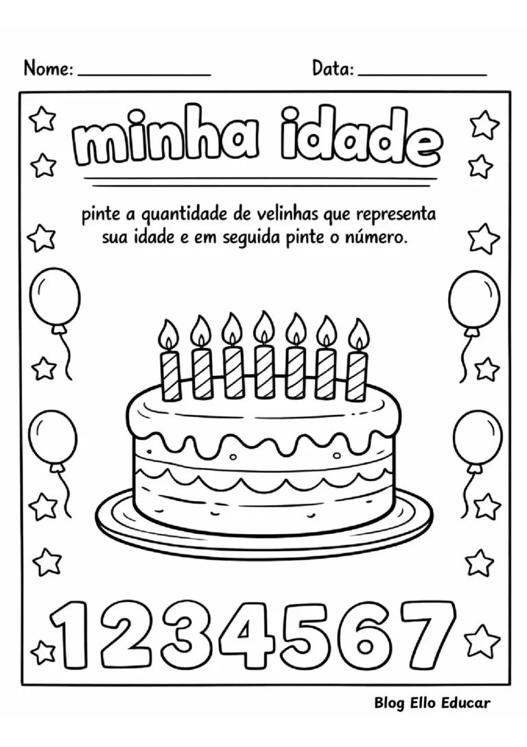 Atividades Volta às Aulas Educação Infantil para Imprimir (PDF) — p3 | Atividades Educação Infantil (ensinoja.com.br)