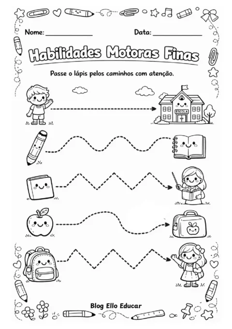 Atividades Volta às Aulas Educação Infantil para Imprimir (PDF) — p9 | Atividades Educação Infantil (ensinoja.com.br)