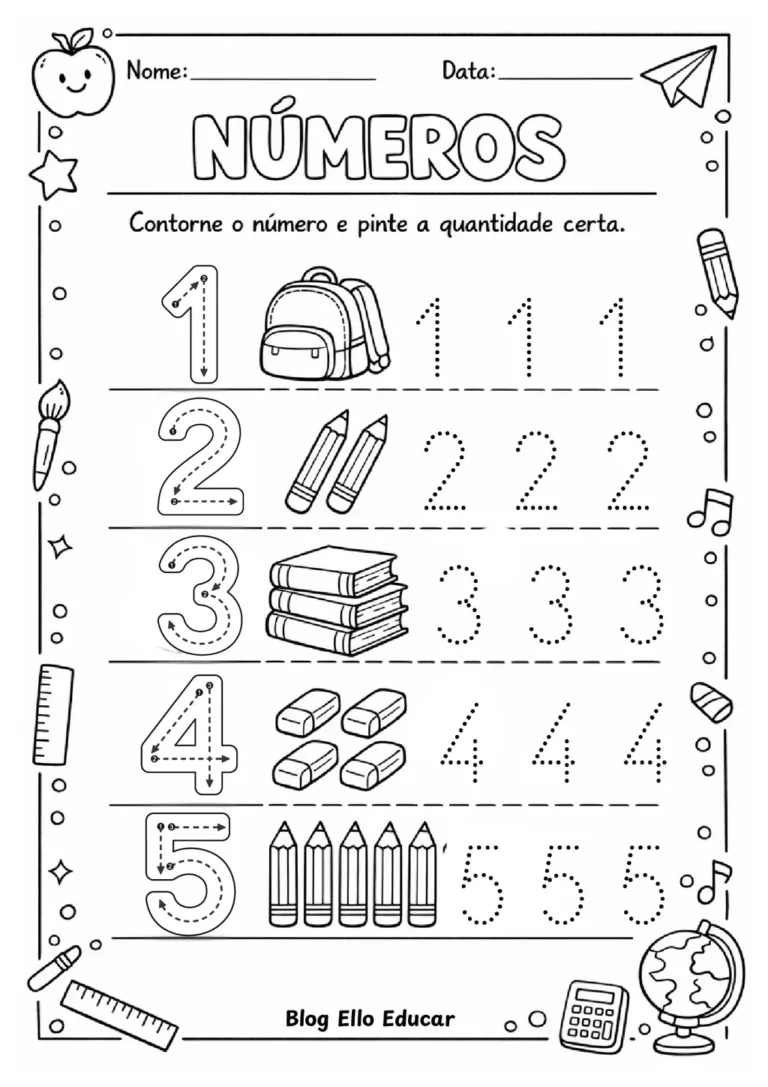 Atividades Volta às Aulas Educação Infantil para Imprimir (PDF) — p11 | Atividades Educação Infantil (ensinoja.com.br)