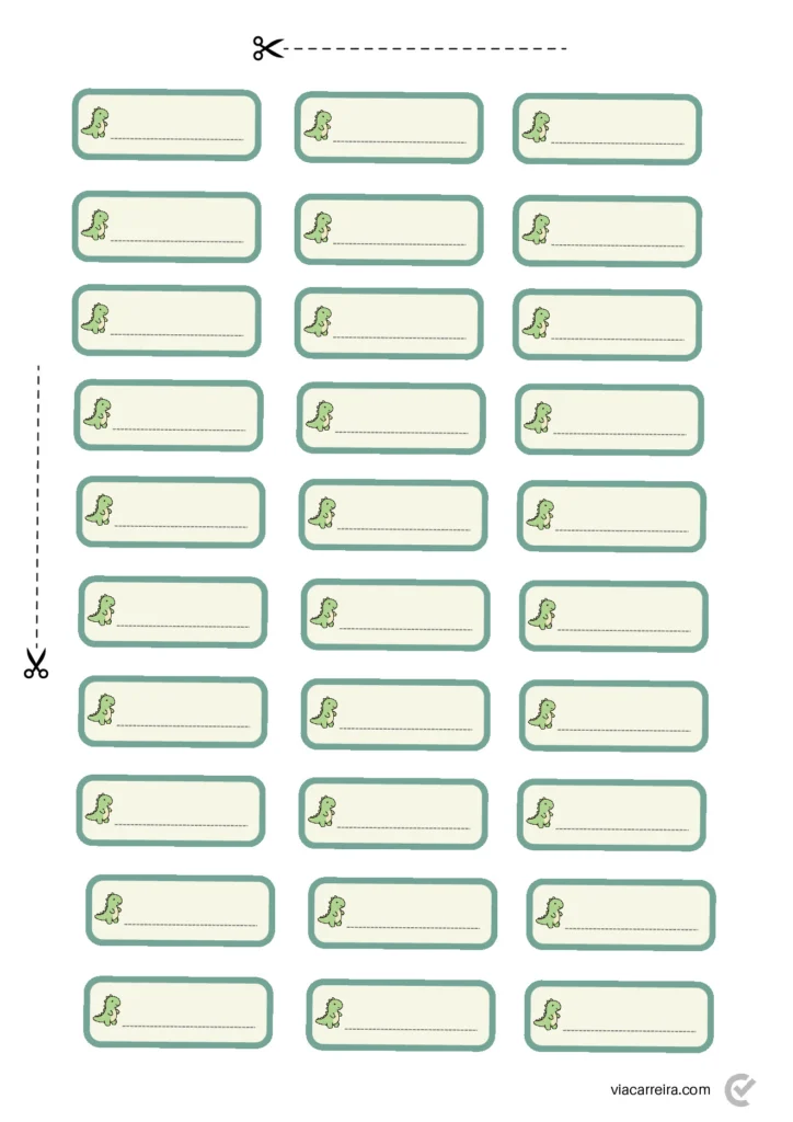 Chamadinha Educação Infantil para Imprimir (Modelos em PDF) — p10 | Atividades Educação Infantil (ensinoja.com.br)