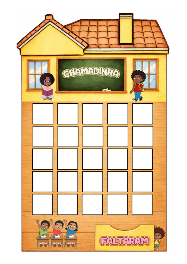 Chamadinha Educação Infantil para Imprimir (Modelos em PDF) — p13 | Atividades Educação Infantil (ensinoja.com.br)