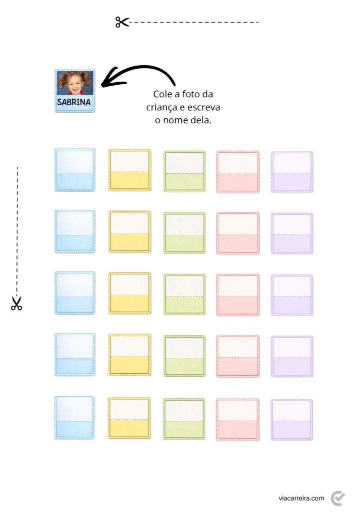 Chamadinha Educação Infantil para Imprimir (Modelos em PDF) — p14 | Atividades Educação Infantil (ensinoja.com.br)