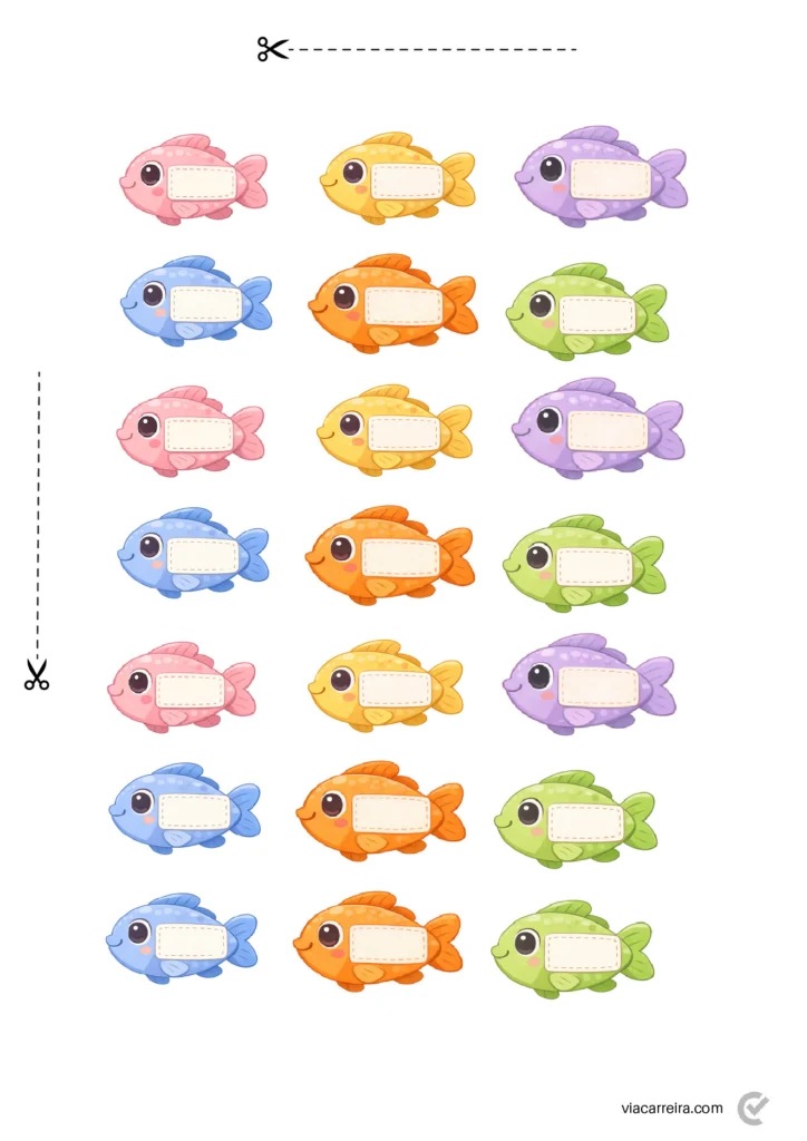 Chamadinha Educação Infantil para Imprimir (Modelos em PDF) — p16 | Atividades Educação Infantil (ensinoja.com.br)