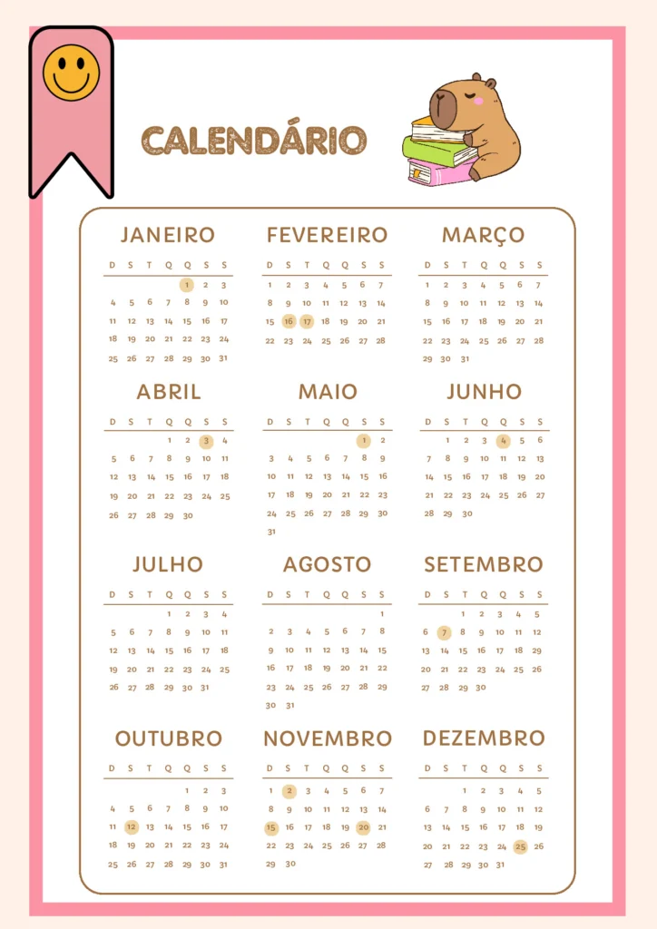 Diário de Classe 2026 para Professor: Imprimir (PDF) — p4 | Atividades Educação Infantil (ensinoja.com.br)
