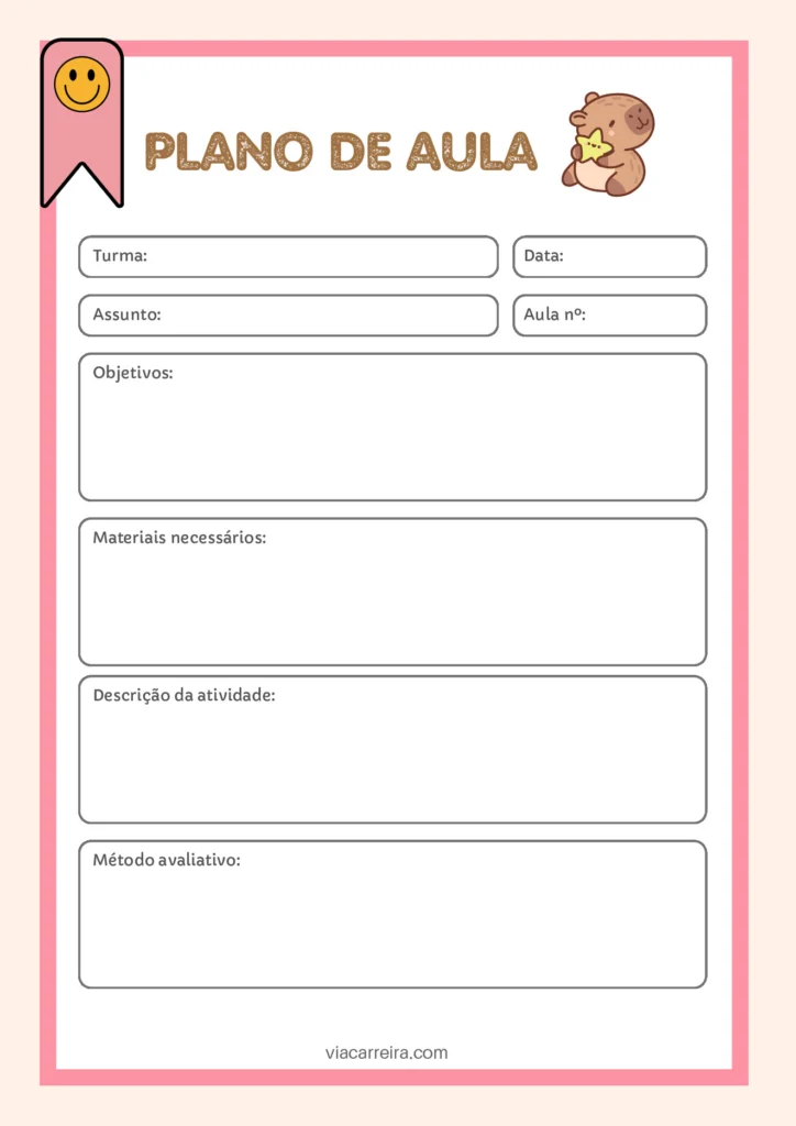 Diário de Classe 2026 para Professor: Imprimir (PDF) — p26 | Atividades Educação Infantil (ensinoja.com.br)