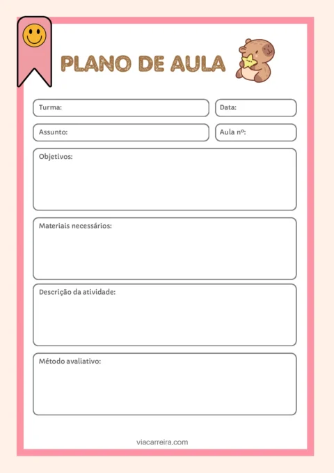 Diário de Classe 2026 para Professor: Imprimir (PDF) — p26 | Atividades Educação Infantil (ensinoja.com.br)