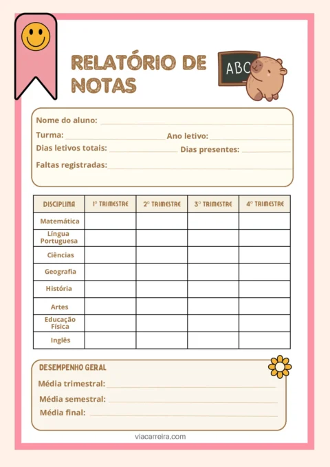Diário de Classe 2026 para Professor: Imprimir (PDF) — p27 | Atividades Educação Infantil (ensinoja.com.br)