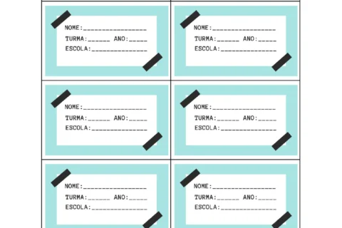 Etiquetas Escolares para Imprimir (10 Modelos em PDF) — p1 | Atividades Educação Infantil (ensinoja.com.br)
