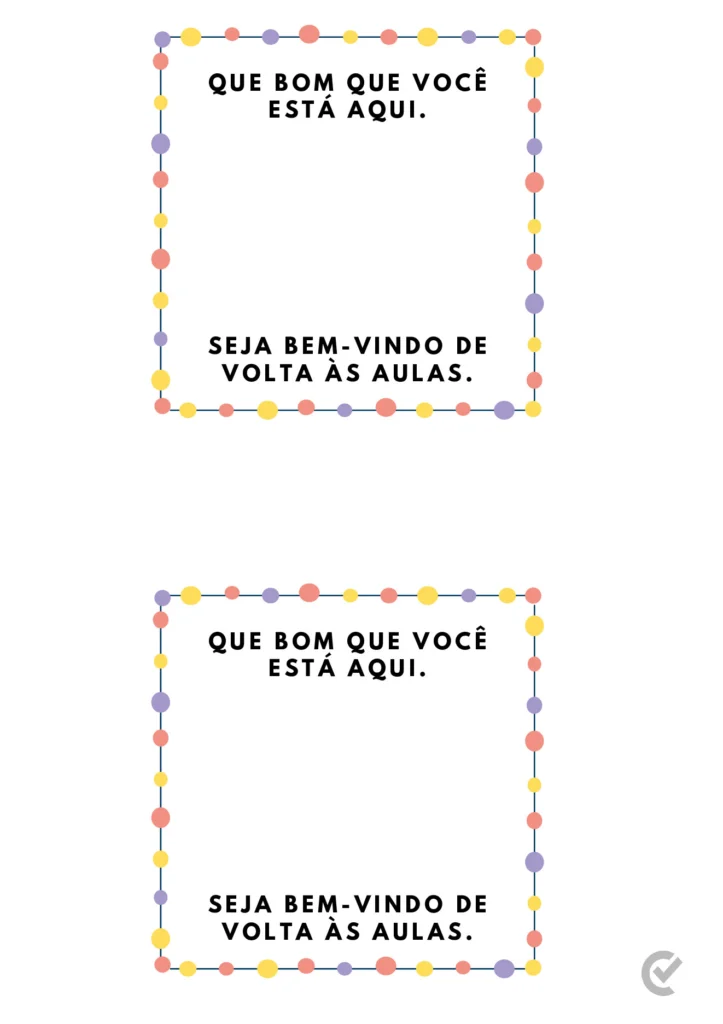 Lembrancinha Volta às Aulas para Alunos: Imprimir (PDF) — p1 | Atividades Educação Infantil (ensinoja.com.br)