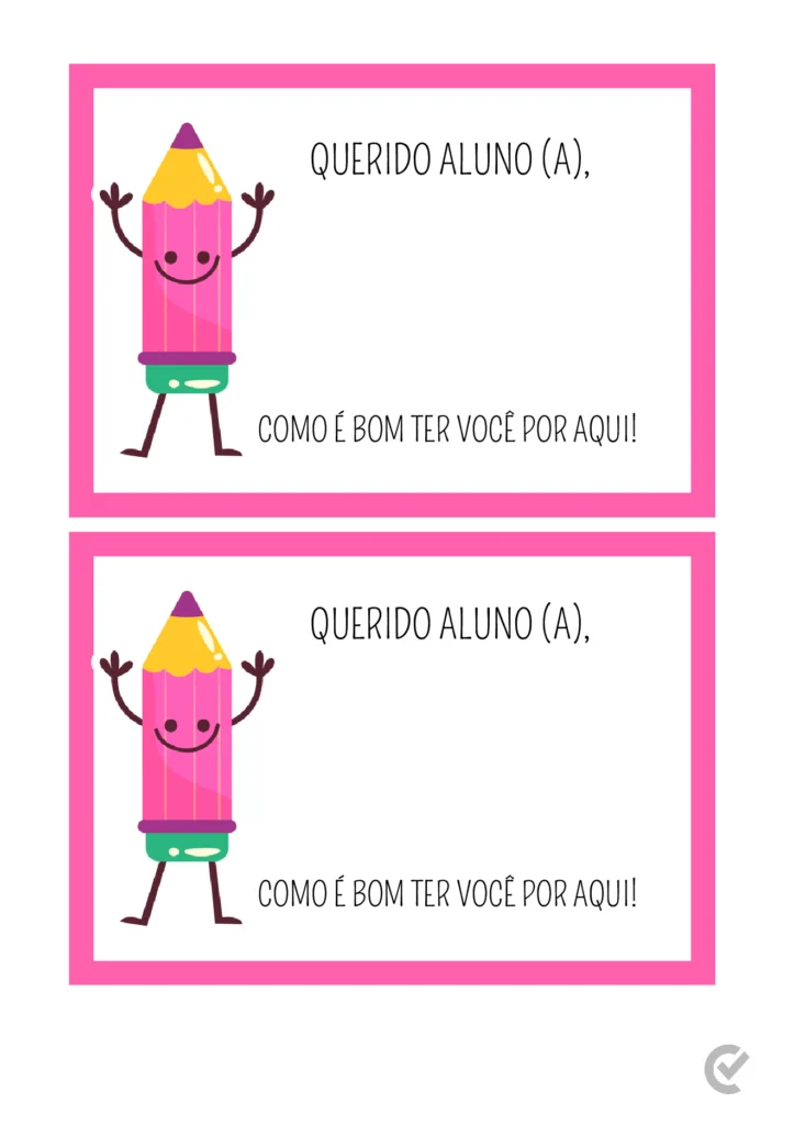 Lembrancinha Volta às Aulas para Alunos: Imprimir (PDF) — p10 | Atividades Educação Infantil (ensinoja.com.br)