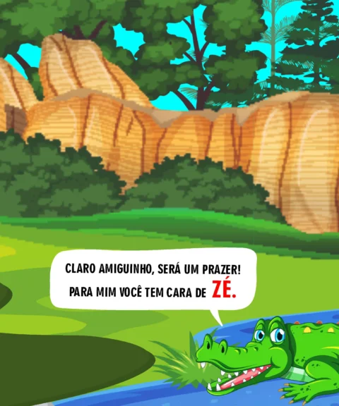 Meu Nome é Zé: História Infantil sobre Nome Próprio (PDF) — p19 | Atividades Educação Infantil (ensinoja.com.br)