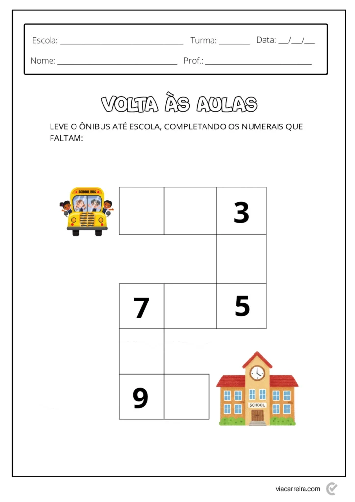 Volta às Aulas: Atividades do Primeiro Dia para Imprimir — p4 | Atividades Educação Infantil (ensinoja.com.br)
