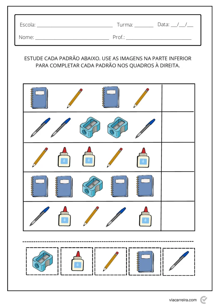 Volta às Aulas: Atividades do Primeiro Dia para Imprimir — p8 | Atividades Educação Infantil (ensinoja.com.br)
