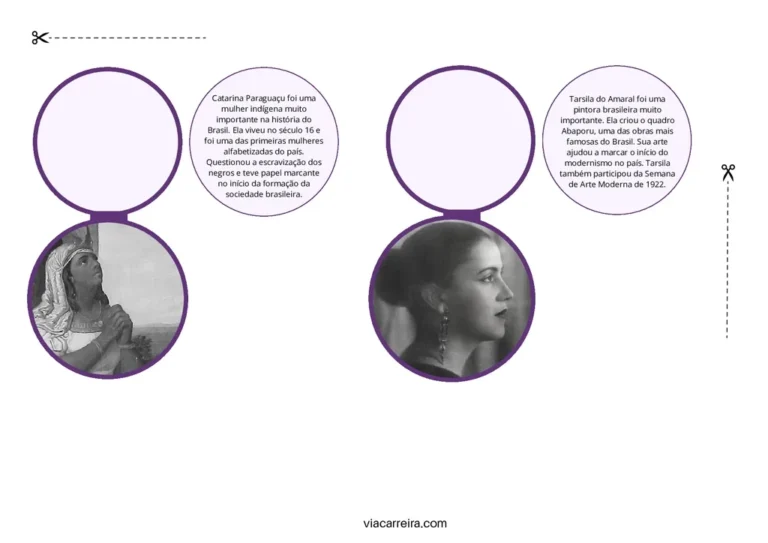 Painel para o Dia da Mulher em PDF - Imprimir — p7 | Atividades Educação Infantil (ensinoja.com.br)