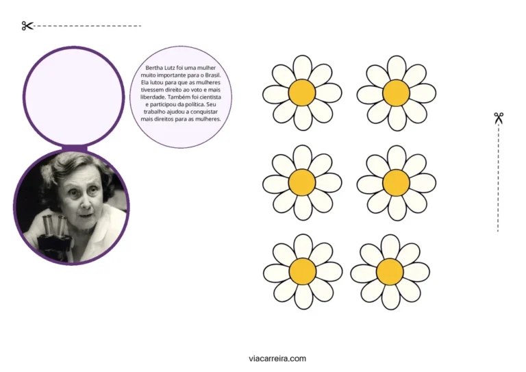 Painel para o Dia da Mulher em PDF - Imprimir — p9 | Atividades Educação Infantil (ensinoja.com.br)