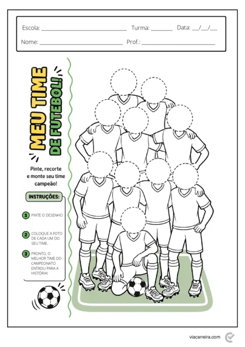 Atividades Copa do Mundo 2026 em PDF com 29 Páginas — p21 | Atividades Educação Infantil (ensinoja.com.br)