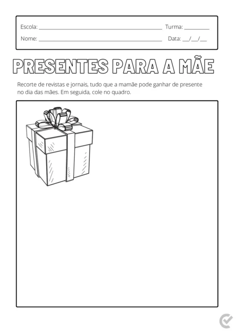 Atividades Dia das Mães em PDF – 14 Páginas — p4 | Atividades Educação Infantil (ensinoja.com.br)