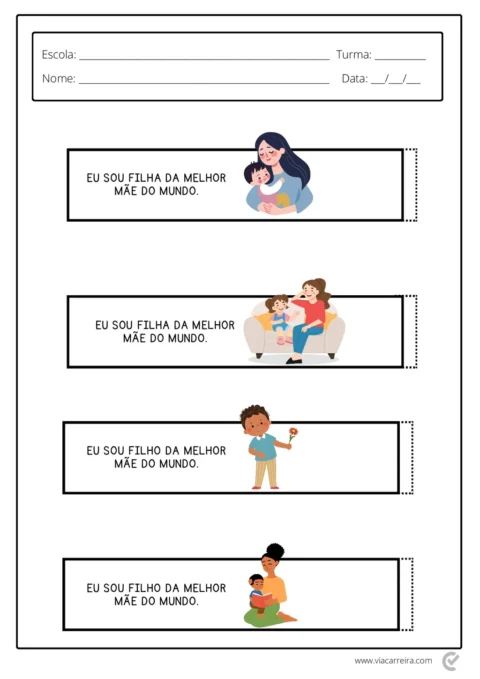 Lembrancinhas Dia das Mães em PDF com 30 Páginas — p4 | Atividades Educação Infantil (ensinoja.com.br)