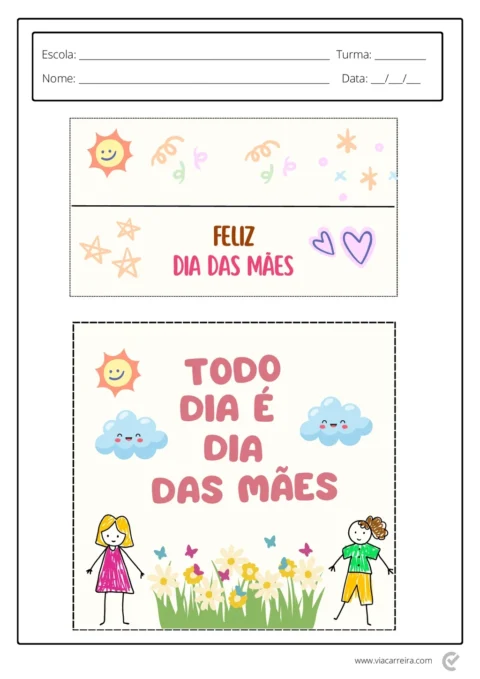 Lembrancinhas Dia das Mães em PDF com 30 Páginas — p12 | Atividades Educação Infantil (ensinoja.com.br)