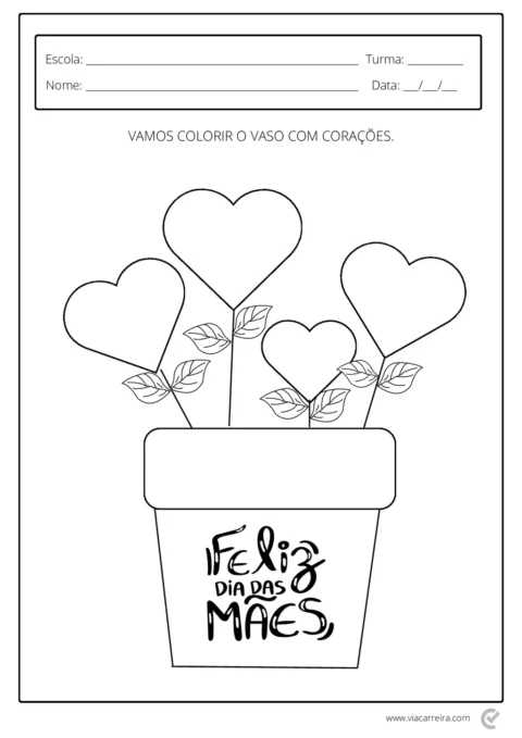 Lembrancinhas Dia das Mães em PDF com 30 Páginas — p19 | Atividades Educação Infantil (ensinoja.com.br)