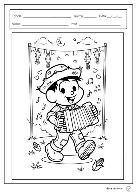 Atividades de Festa Junina para Colorir e Imprimir - 30 Páginas em PDF — p15 | Atividades Educação Infantil (ensinoja.com.br)