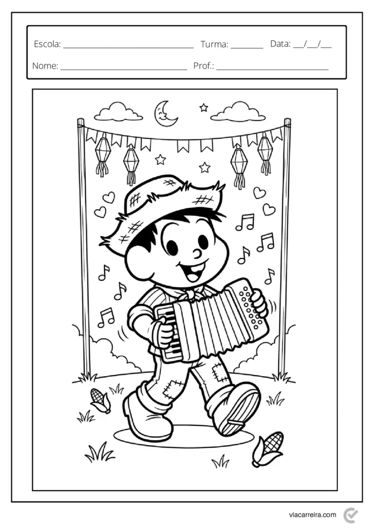 Atividades de Festa Junina para Colorir e Imprimir - 30 Páginas em PDF — p15 | Atividades Educação Infantil (ensinoja.com.br)