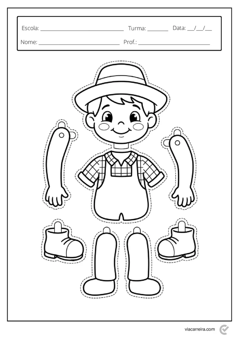 Atividades de Festa Junina para Colorir e Imprimir - 30 Páginas em PDF — p20 | Atividades Educação Infantil (ensinoja.com.br)
