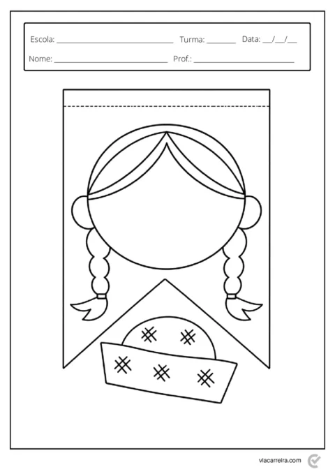 Atividades de Festa Junina para Colorir e Imprimir - 30 Páginas em PDF — p26 | Atividades Educação Infantil (ensinoja.com.br)