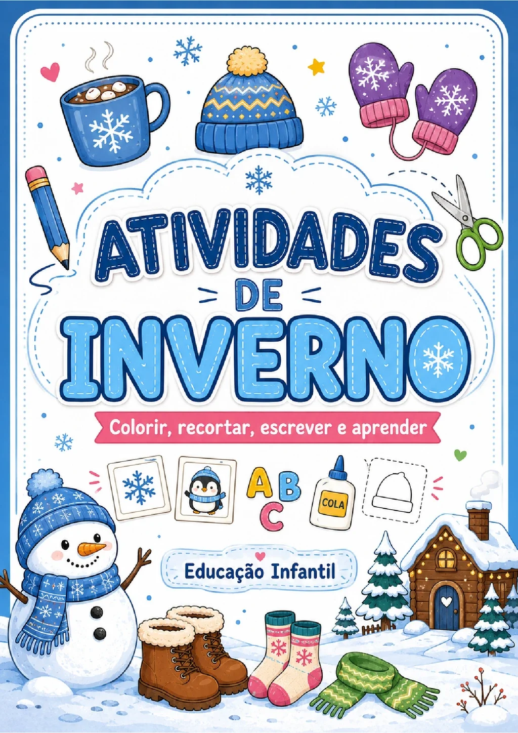 Atividades de inverno para educação infantil — p1 | Atividades Educação Infantil (ensinoja.com.br)