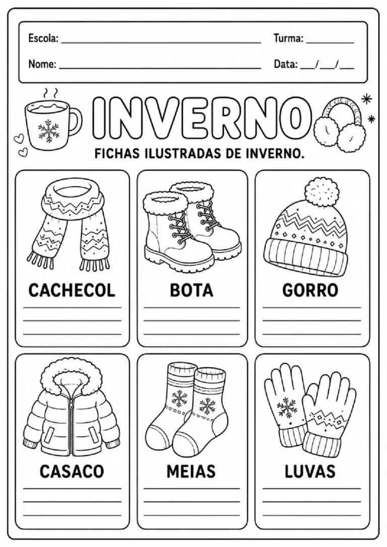 Atividades de inverno para educação infantil — p4 | Atividades Educação Infantil (ensinoja.com.br)
