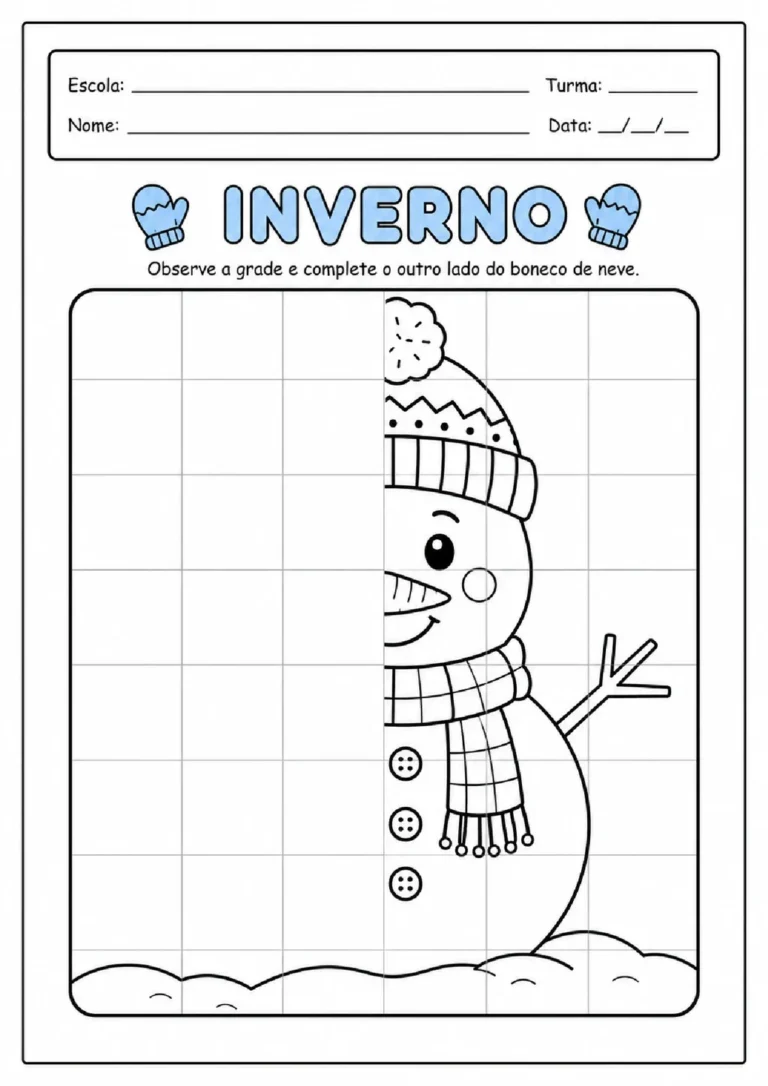 Atividades de inverno para educação infantil — p5 | Atividades Educação Infantil (ensinoja.com.br)