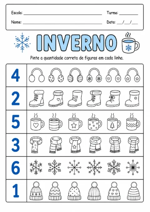 Atividades de inverno para educação infantil — p6 | Atividades Educação Infantil (ensinoja.com.br)