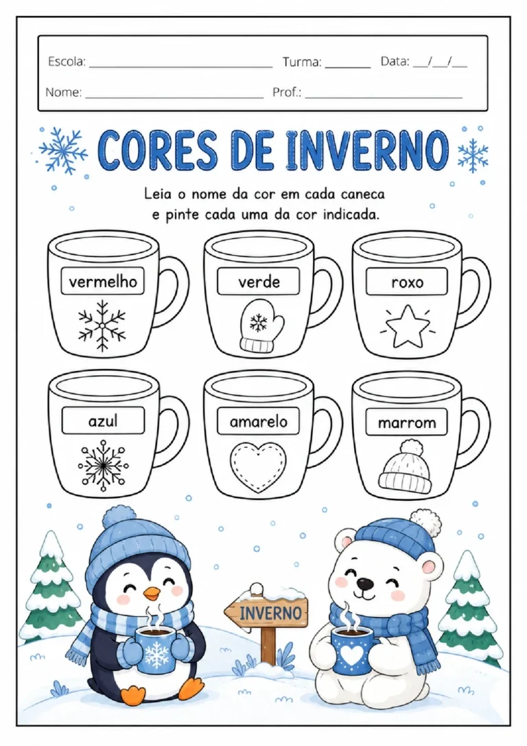 Atividades de inverno para educação infantil — p8 | Atividades Educação Infantil (ensinoja.com.br)