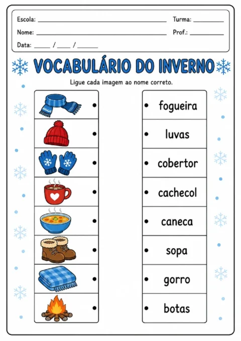 Atividades de inverno para educação infantil — p14 | Atividades Educação Infantil (ensinoja.com.br)