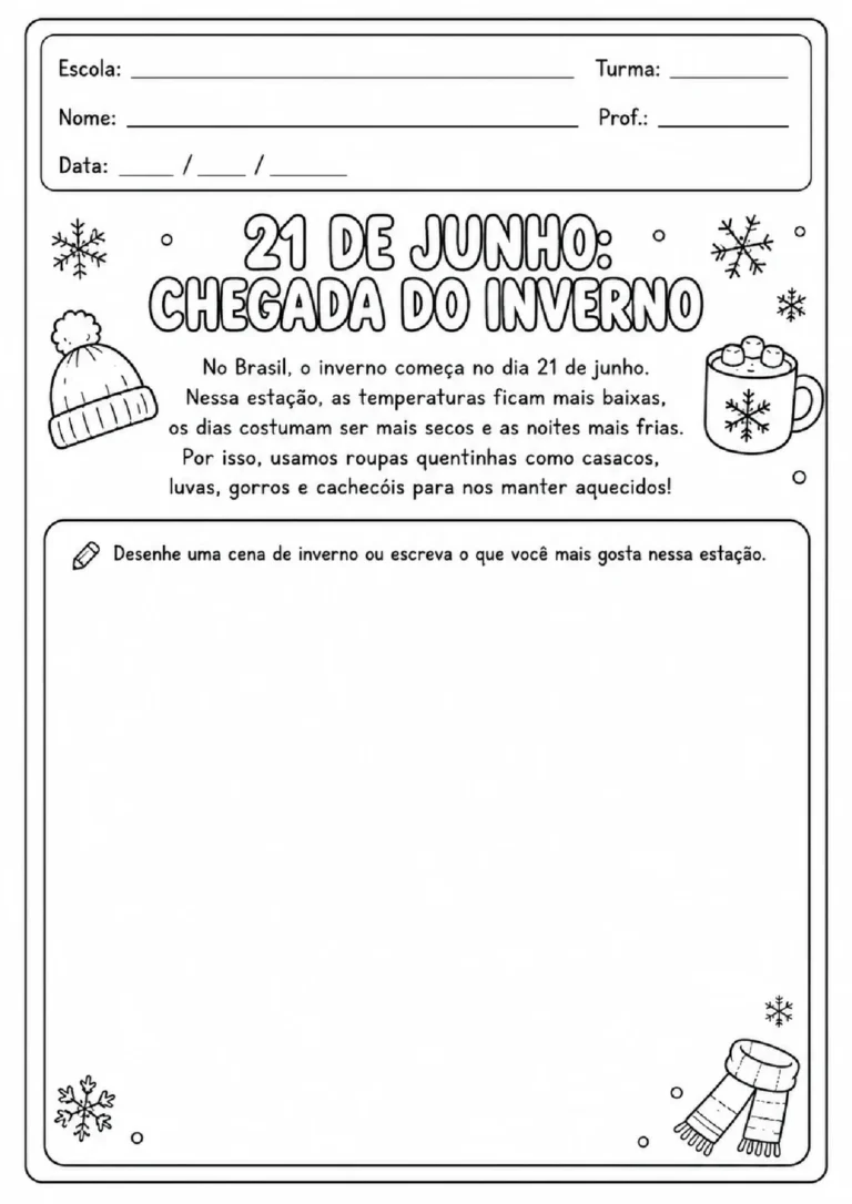 Atividades de inverno para educação infantil — p16 | Atividades Educação Infantil (ensinoja.com.br)