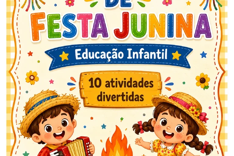 10 atividades de Festa Junina para a Educação Infantil