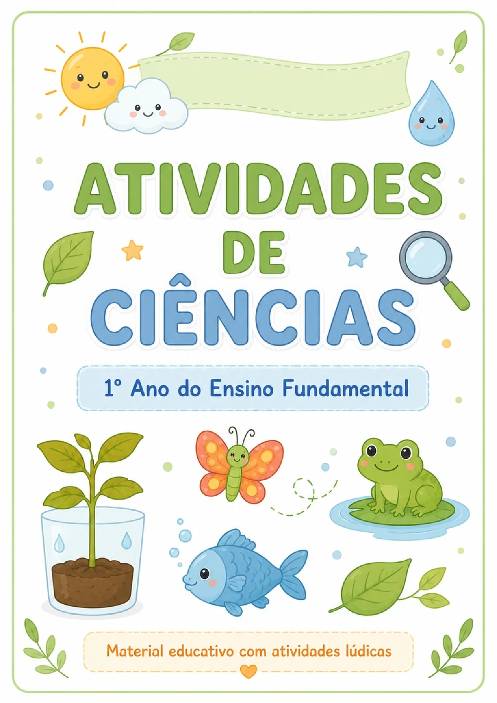 Atividades de ciências para 1º ano: PDF para imprimir