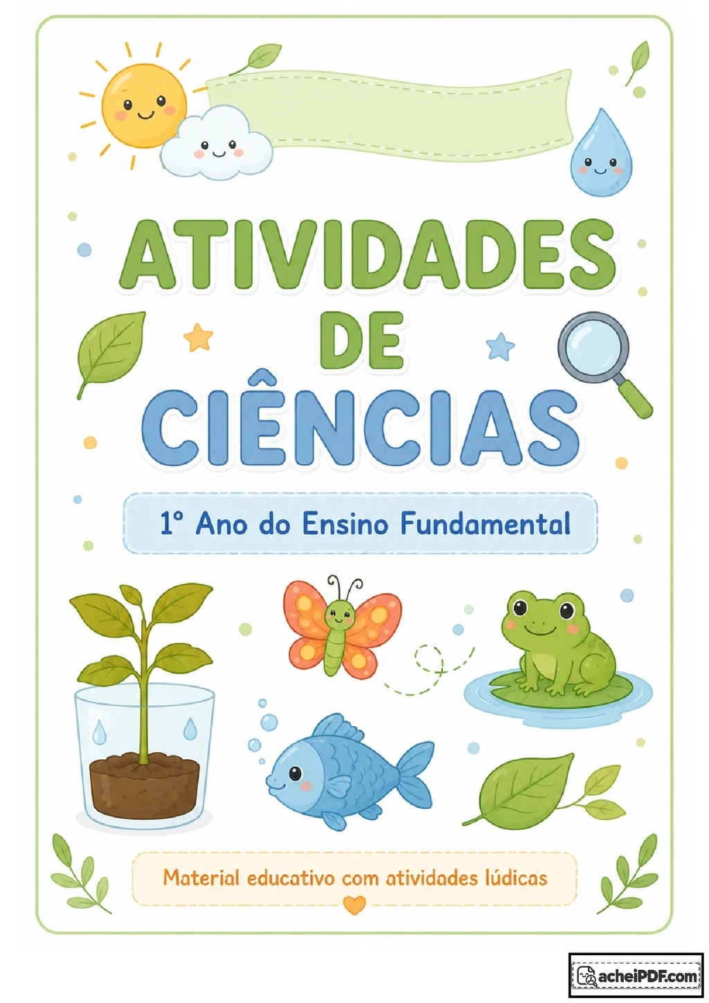 Atividades de ciências para 1º ano: PDF para imprimir