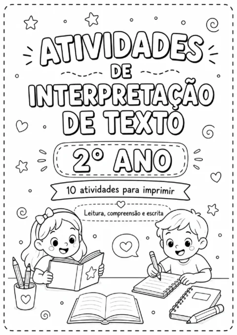 Atividades de leitura e compreensão para 2º ano
