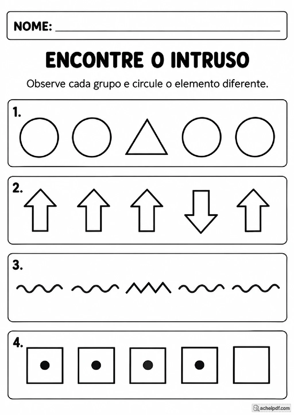 Coordenação Motora no 1º Ano: Traçados, Labirinto e Padrões