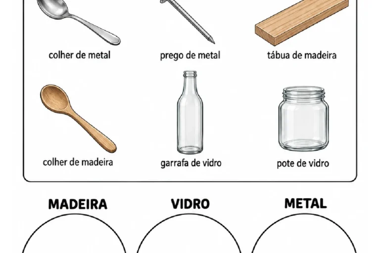 Colher, prego, tábua, garrafa e pote para desenhar nos conjuntos de madeira, vidro e metal
